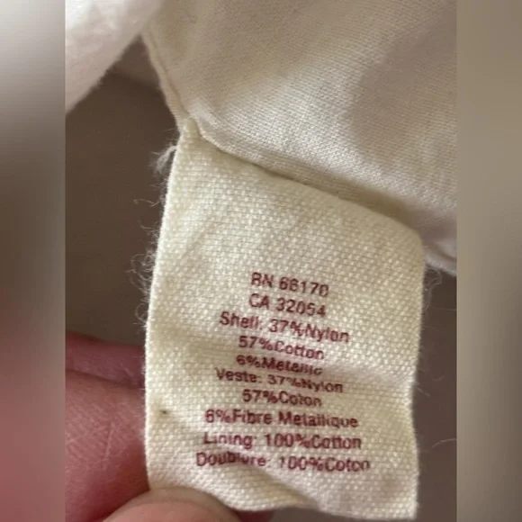 Maeve Anthropologie Size 6 Cream Gold Polka Dot Dress Pockets Sleeveless Vintage - Picture 7 of 15